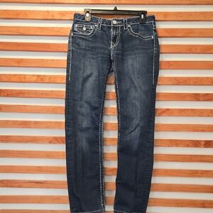 True Religion Dark Blue Straight Leg‎ Jeans